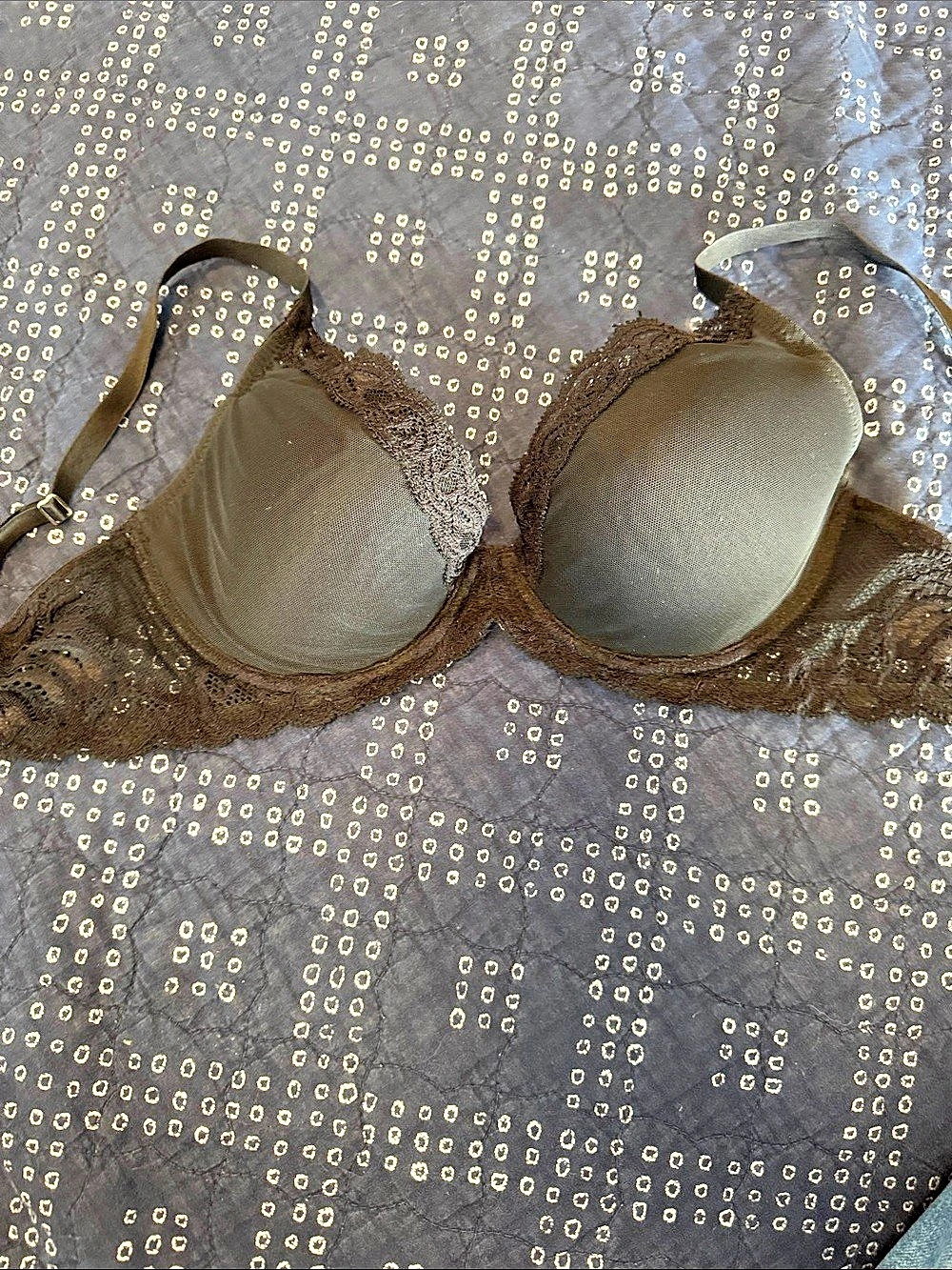 Natori Bliss Perfection Contour Underwire Bra Black 32DD